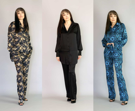 Пижамные костюмы – новый тренд в женской моде